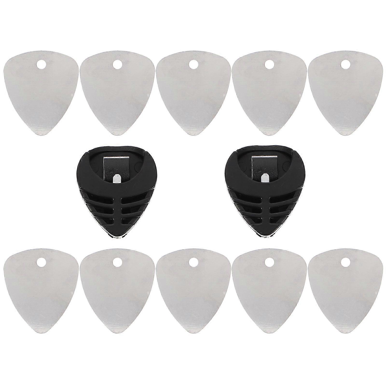 Professional Guitar Plectrums For Beginners Featuring Smooth Surface And Finger Protection 1 Set