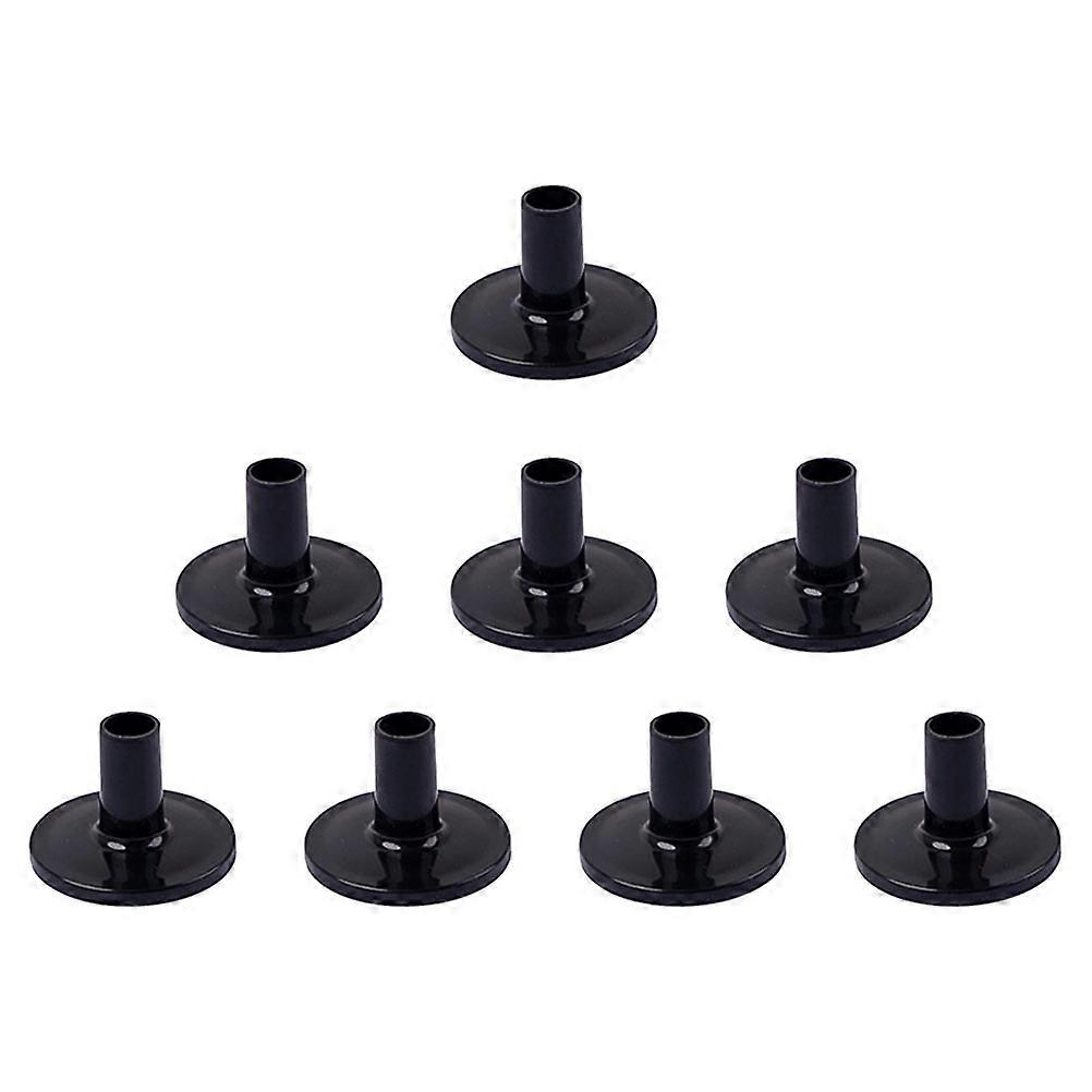 Black Plastic Drum Sleeve Set for Drum Accessories with 8Pcs Quantity