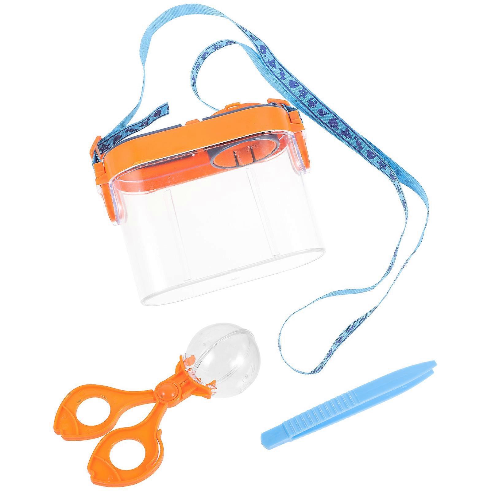 Bug Catcher Box for Storage 1Set Plastic Insect Viewer Portable Kit