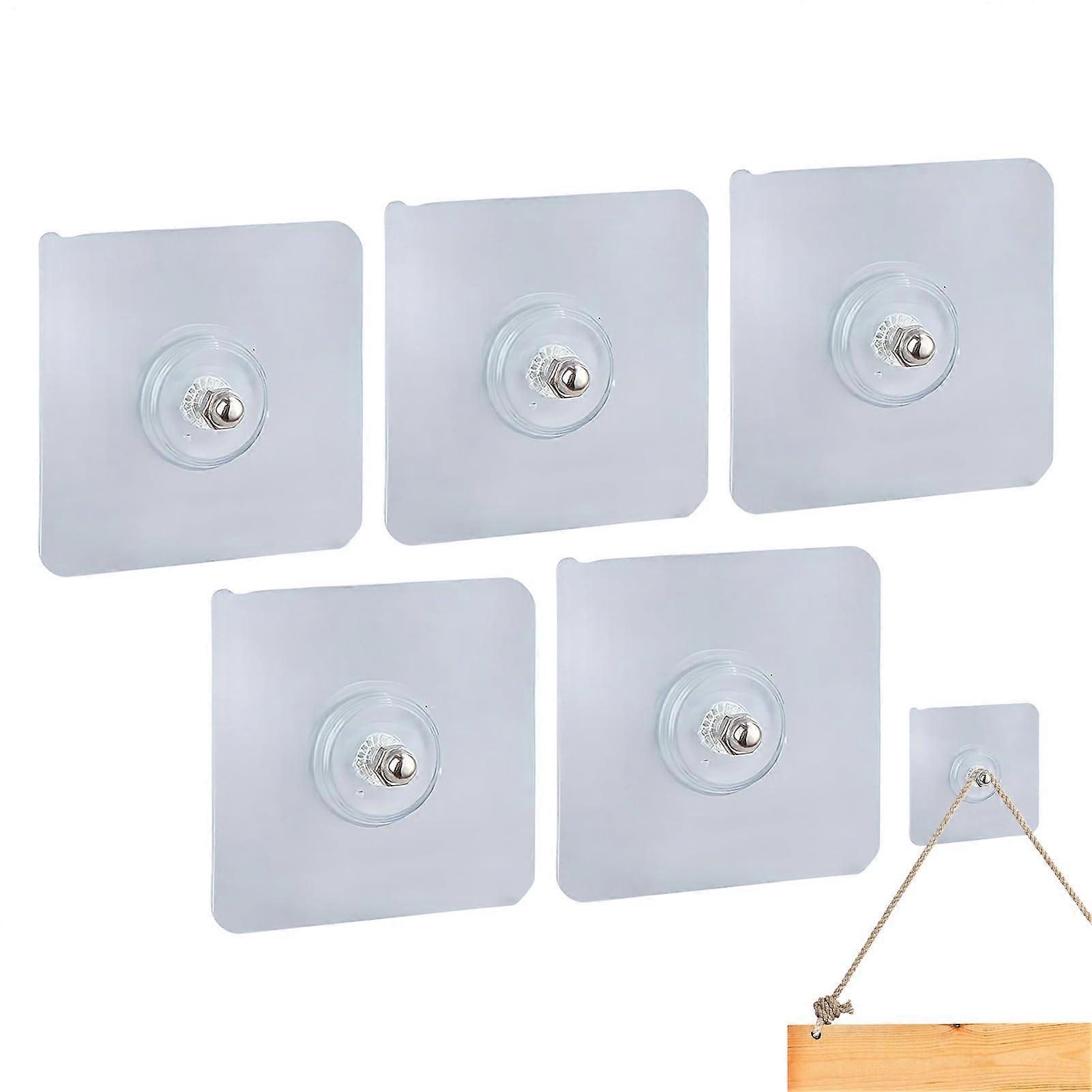 Adhesive Wall Hooks with Strong Grip, Damage Removal for Bathroom, Kitchen, and Home Storage