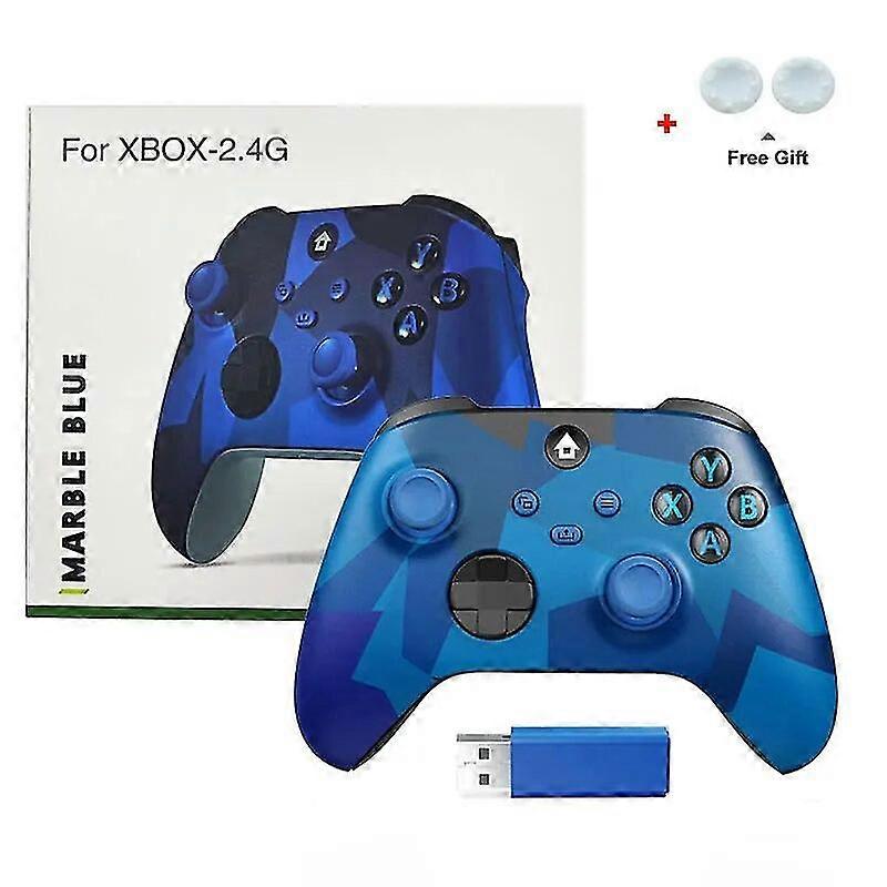 2.4g Wireless Controller For Xbox One/one S/one X/one Series Bluetooth Gamepad With Wireless Adapter Headset Jack Pc Controllers 2025