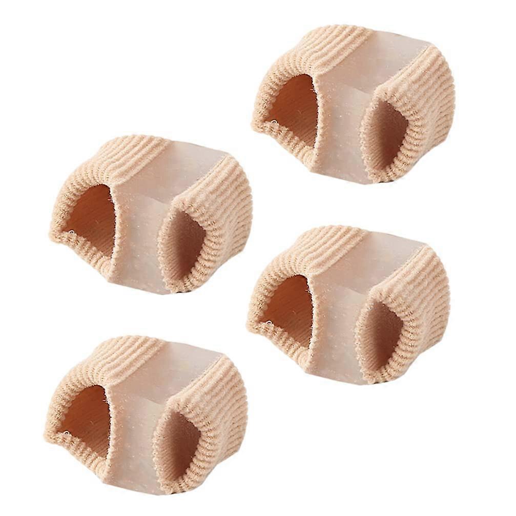 Toe Separator and Bunion Corrector Toe Spacer for Overlapping Toes Pain Relief and Alignment 4pcs
