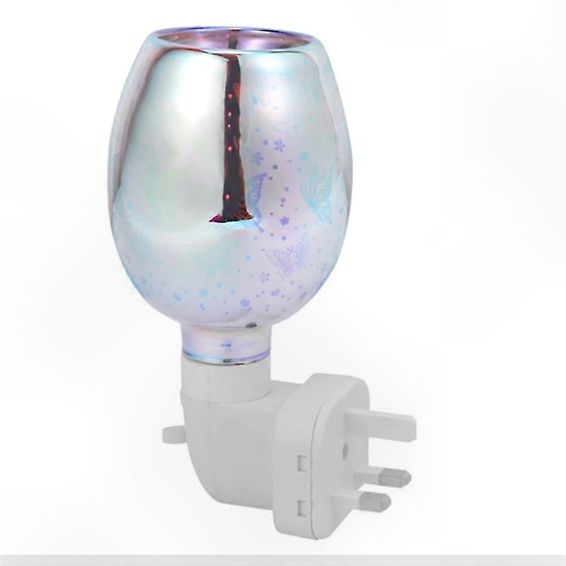 Wall-Mounted Wax Warmer with 3D Aromatherapy Design, Electric Diffuser and Night Light Function for Home Use