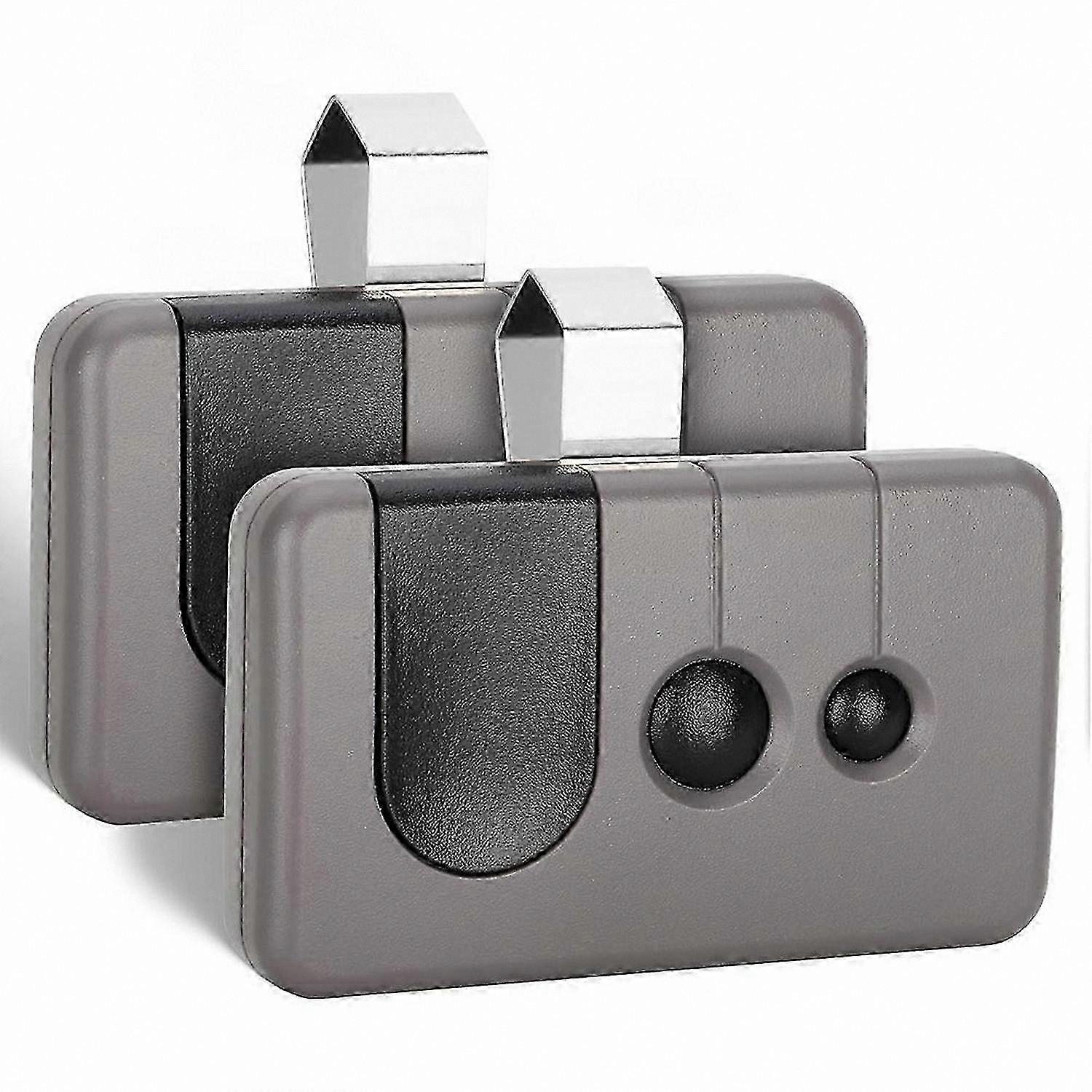 Universal 2-Pack Garage Door Opener Remote Control-Compatible with Various Systems