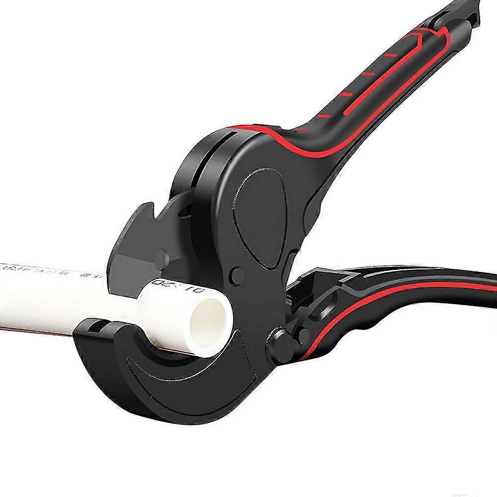 26-27 Plastic Tube Pipe Cutter Ratchet Shears PVC/PP/PE 0mm-75mm Quick Cutting Tools
