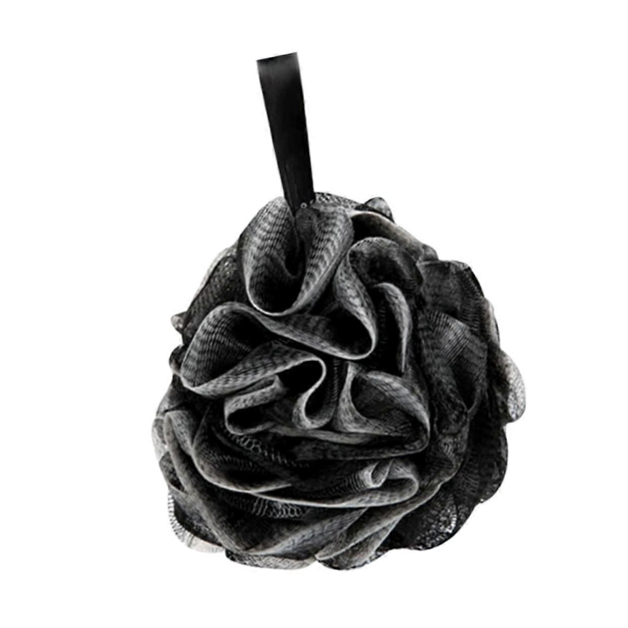 Bath Loofah Soft Mesh for Gentle Exfoliating, Large Shower Pouf with Hanging Loop