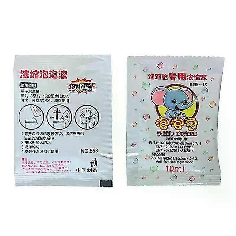 Concentrated Bubble Solution Just Add Water Refill Solution for Automatic Soap Water Bubble Machine Gatling Bubble Gun