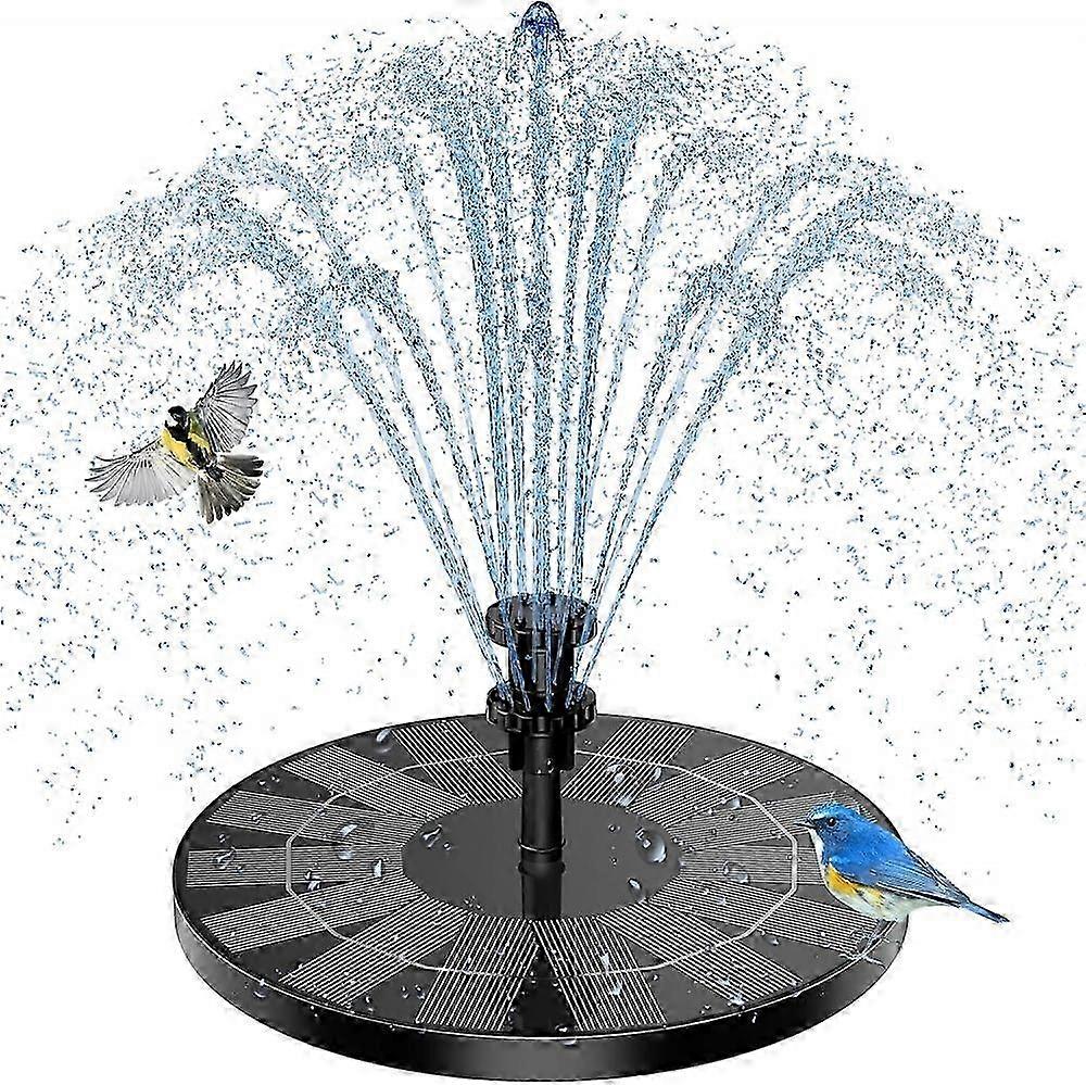 Solfontän, 1,4w Solar Pond Pump med 4 effekter