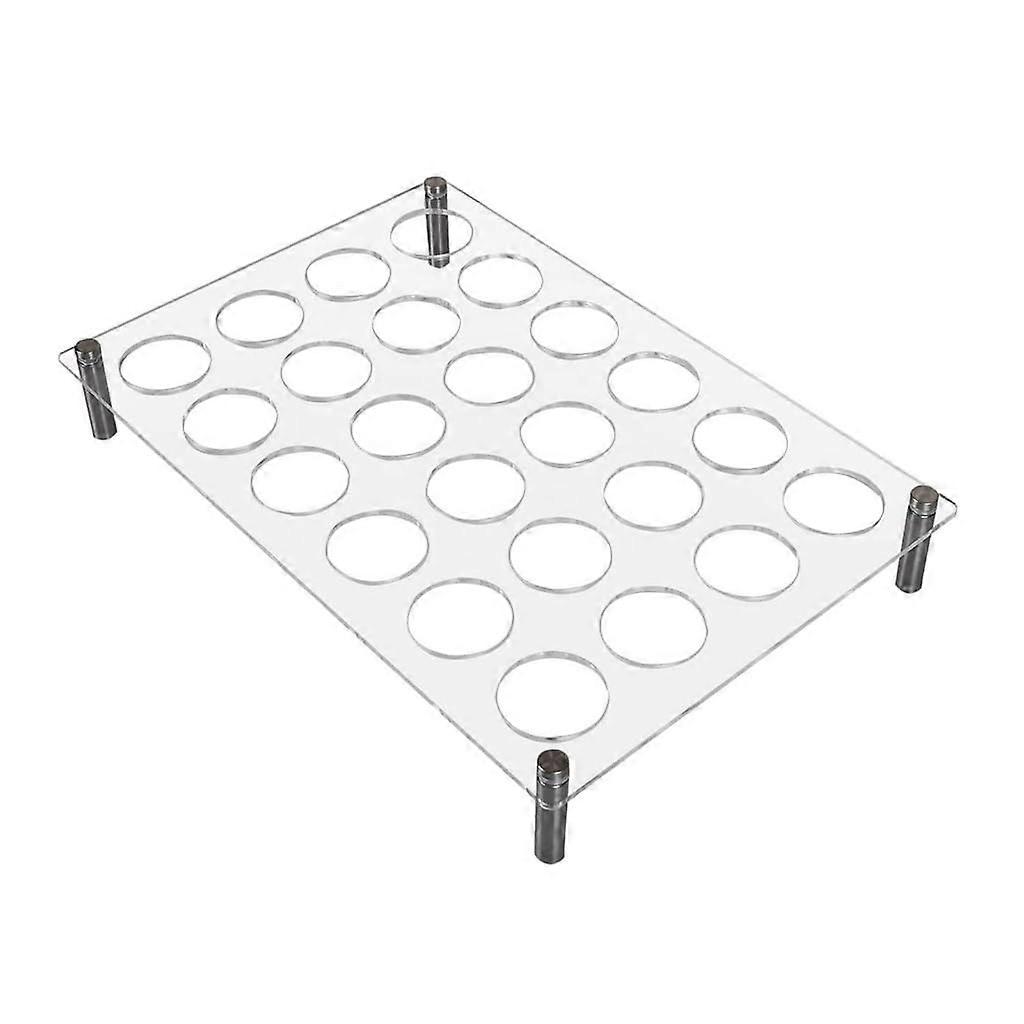 Acrylic Coffee Capsule Holder with Elegant Display and SpaceSaving Countertop Storage Rack