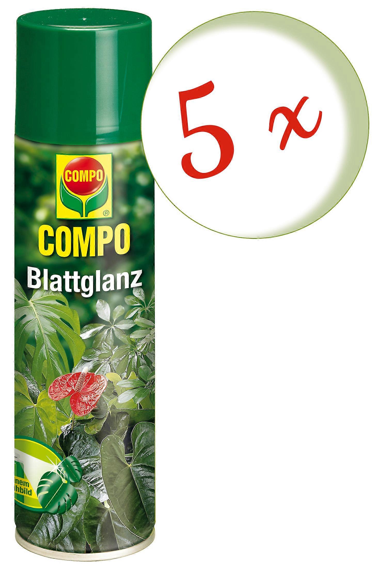 5 x COMPO leaf gloss, 300 ml