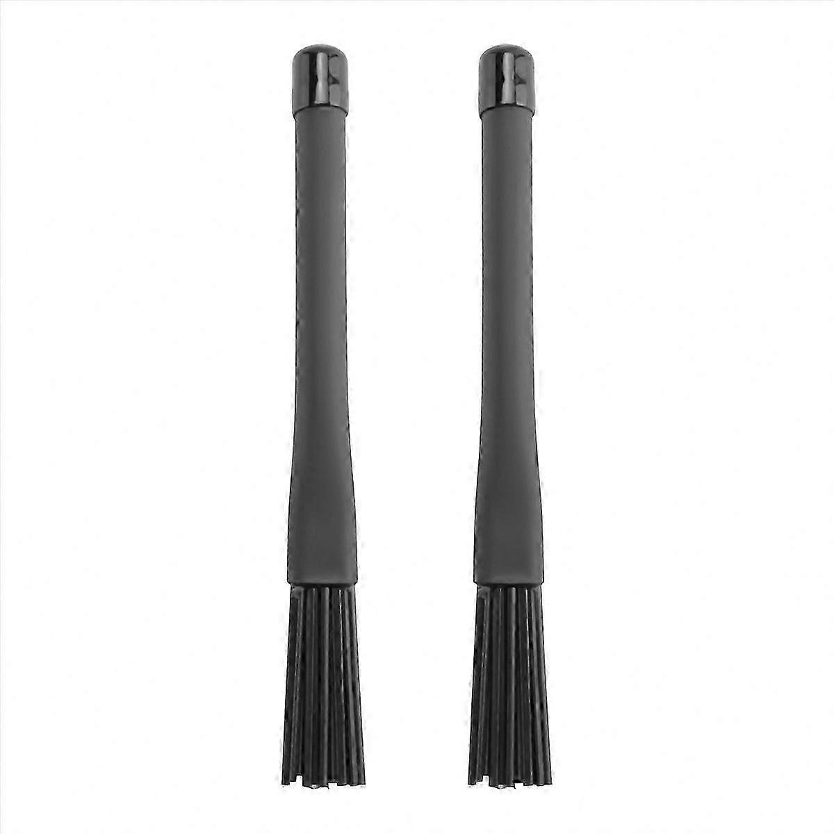 Retractable Jazz Drum Brushes, 32cm Black Drumsticks Pair