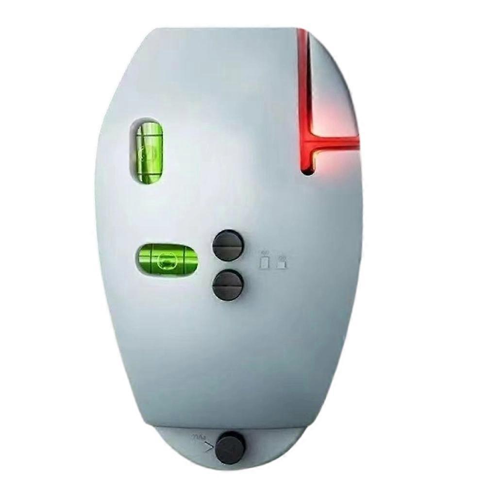 90 Degree Electronic Red Light Scale Red Light Level Green Light Level Self-Leveling Parallel Line Parallel Line Grey