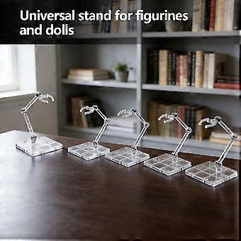 Supporto per modello regolabile trasparente per action figure da 12 pezzi Qj