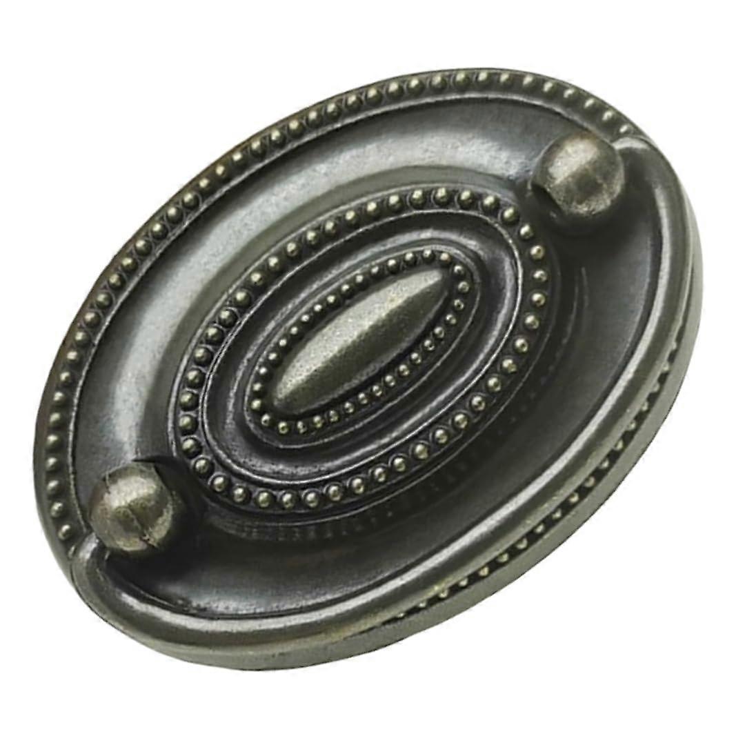 Brass Cabinet Knobs 2Pcs Solid Brass Drawer Pull Handles Gold Wardrobe Single Hole Durable