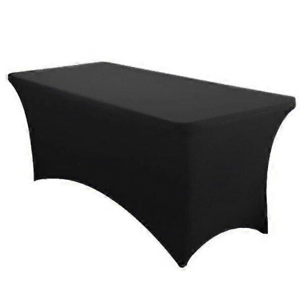 Massage bed cover black polyester fabric massage bed protective cover