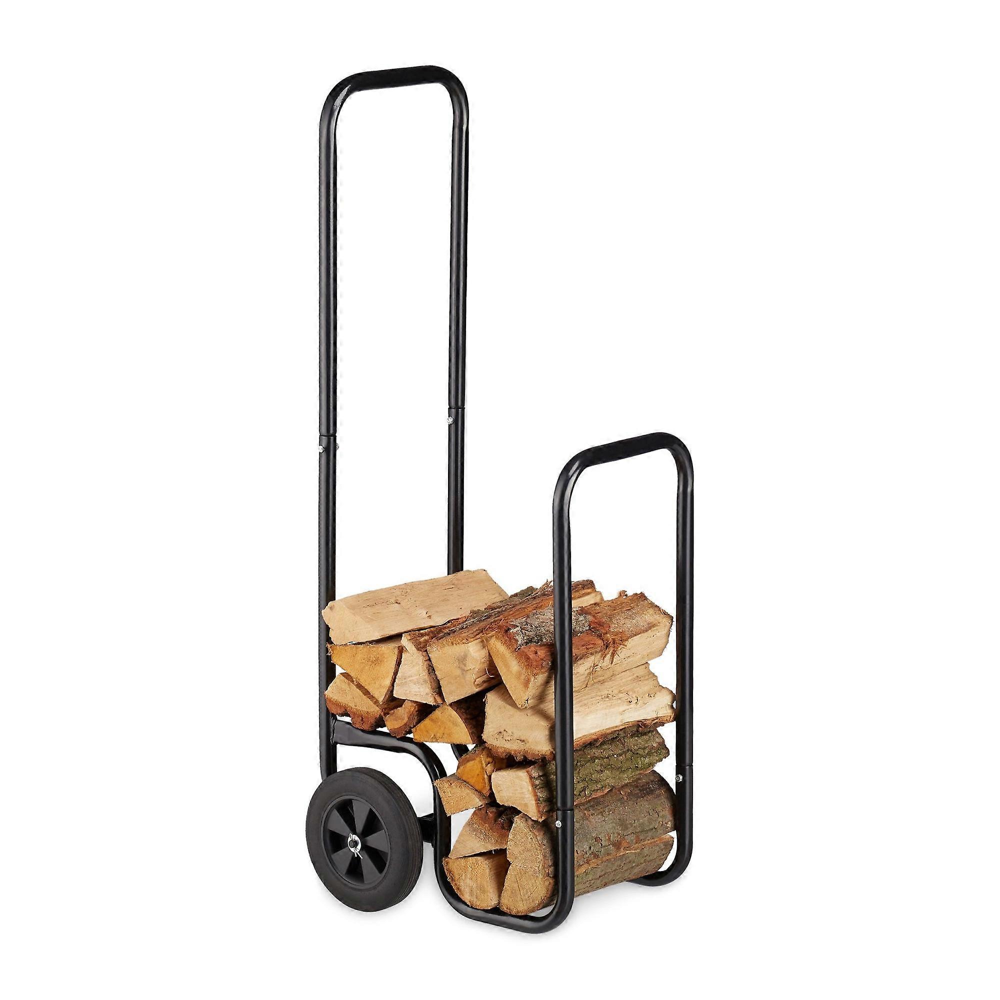 Holzwagen aus Metall