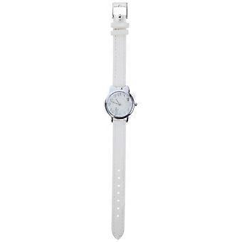 Kids Students Analog Watch: Cute Cat Pattern Decorative Quartz Wrist Watch For Girls - Metal Clock Face And PU Strap - Analog Timepiece For School