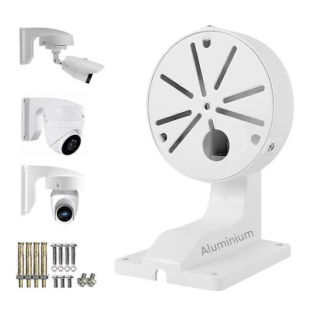 Security Camera Mount Bracket, Aluminum LType Weatherproof Wall Mount for CCTV Dome Cameras