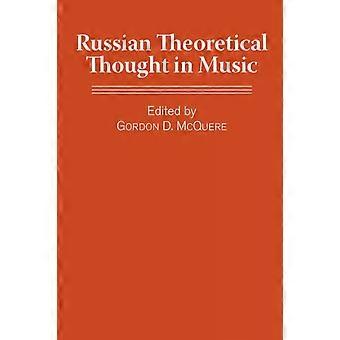 Russian Theoretical Thought In Music - Boydell & Brewer Ltd - Paperback - en Book