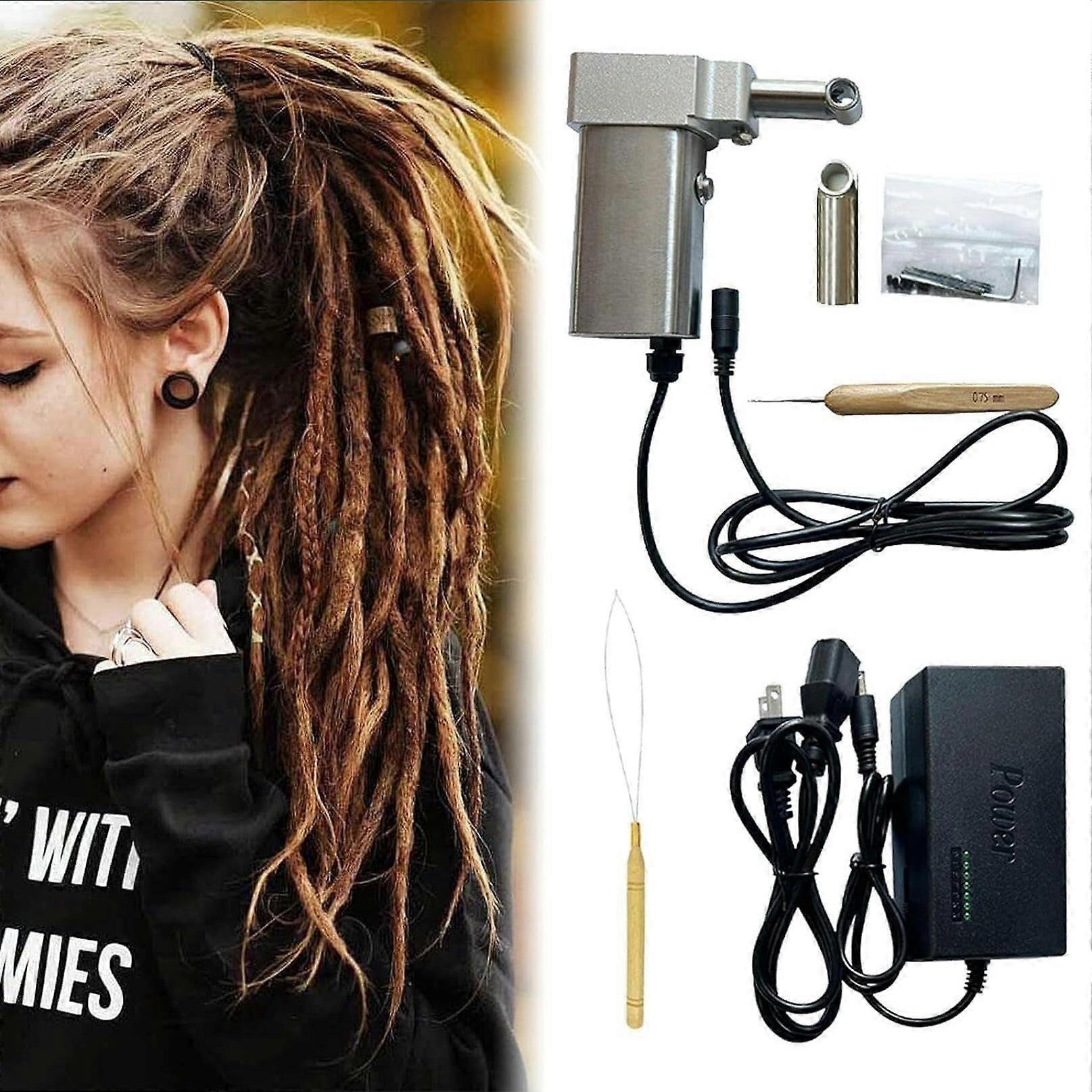 Automatic Dreadlock and Hair Braiding Machine 10mm for Fast Styling and Extensions