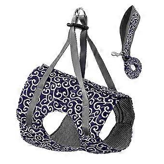 Escape Proof Cat Harness and Leash Set for Small and Large Cats Outdoor Walking Vest Adjustable