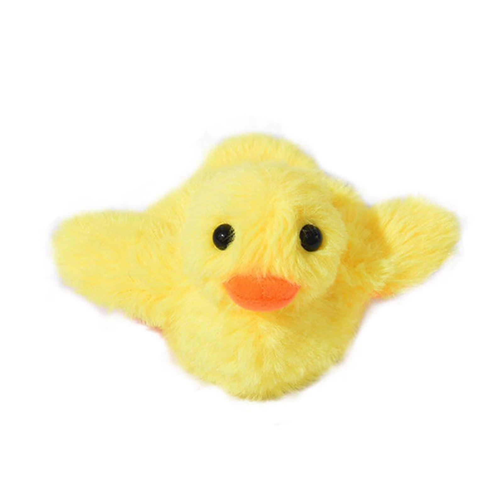 Rechargeable Interactive Cat Toy Plush Duck with Sound, Gravity Sensor, Touch Activated, 2PCS