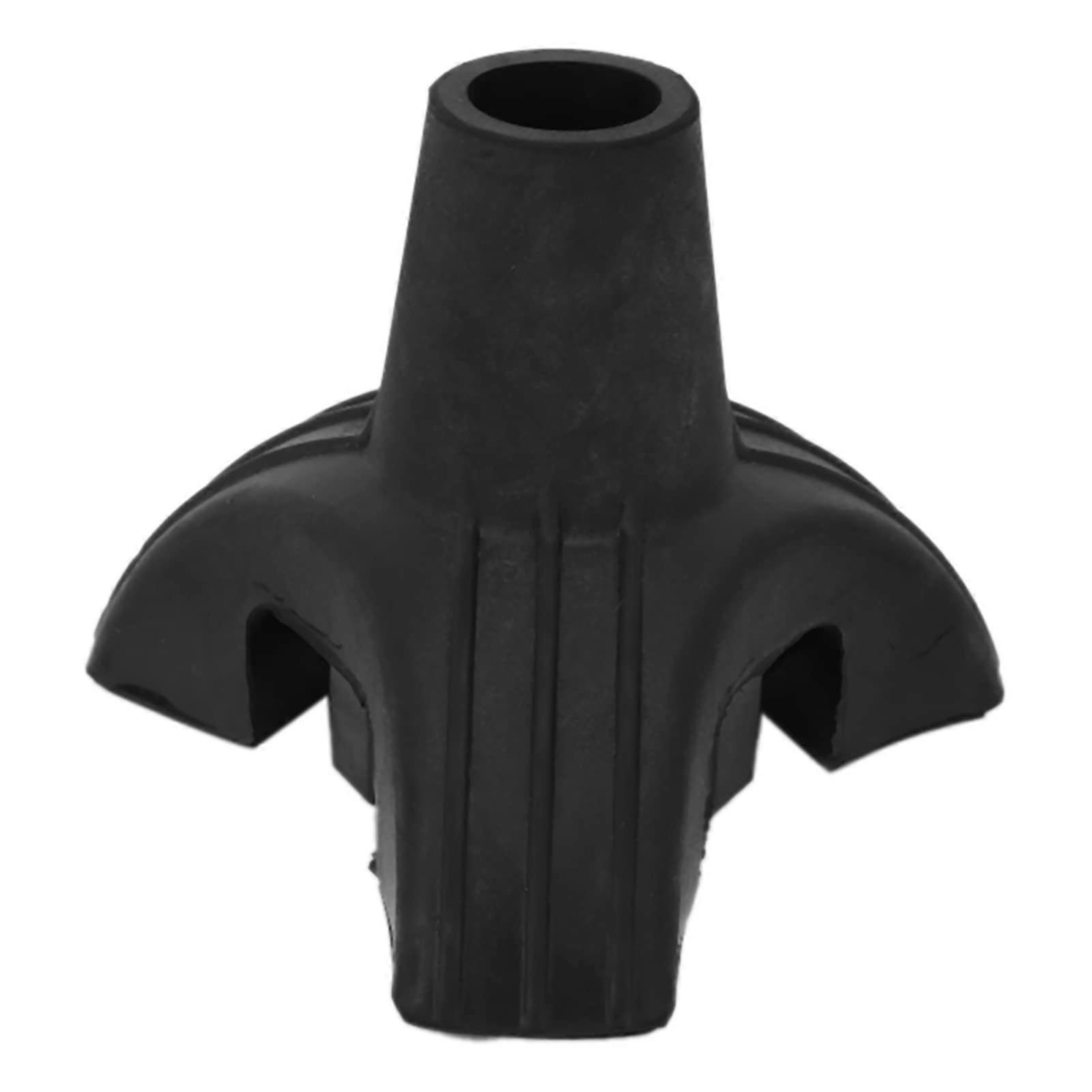 Cane Tips 19mm Soft Silicone AntiSlip Tripod Base Walking Cane Accessories Durable Replacement