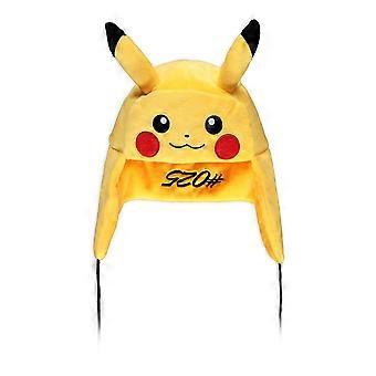 Pokemon pikachu #025 novelty trapper hat, yellow