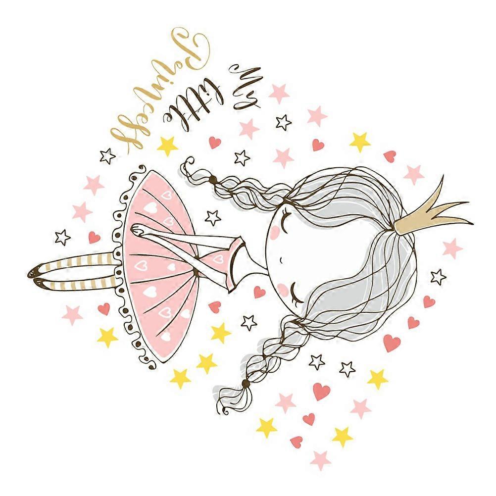 Kindergarten Wall Sticker Pattern Decals for Bedroom Use 6Pcs Pack