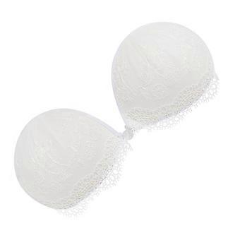 Invisible Sticker Invisible Bra Sticker For Wedding Curved Shape Lace Material 32X14CM 1Pcs