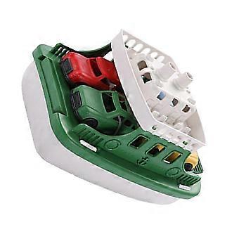 Pull Back Vehicle Toy Marine Transport Boat for Kids Educational Play Set ABS
