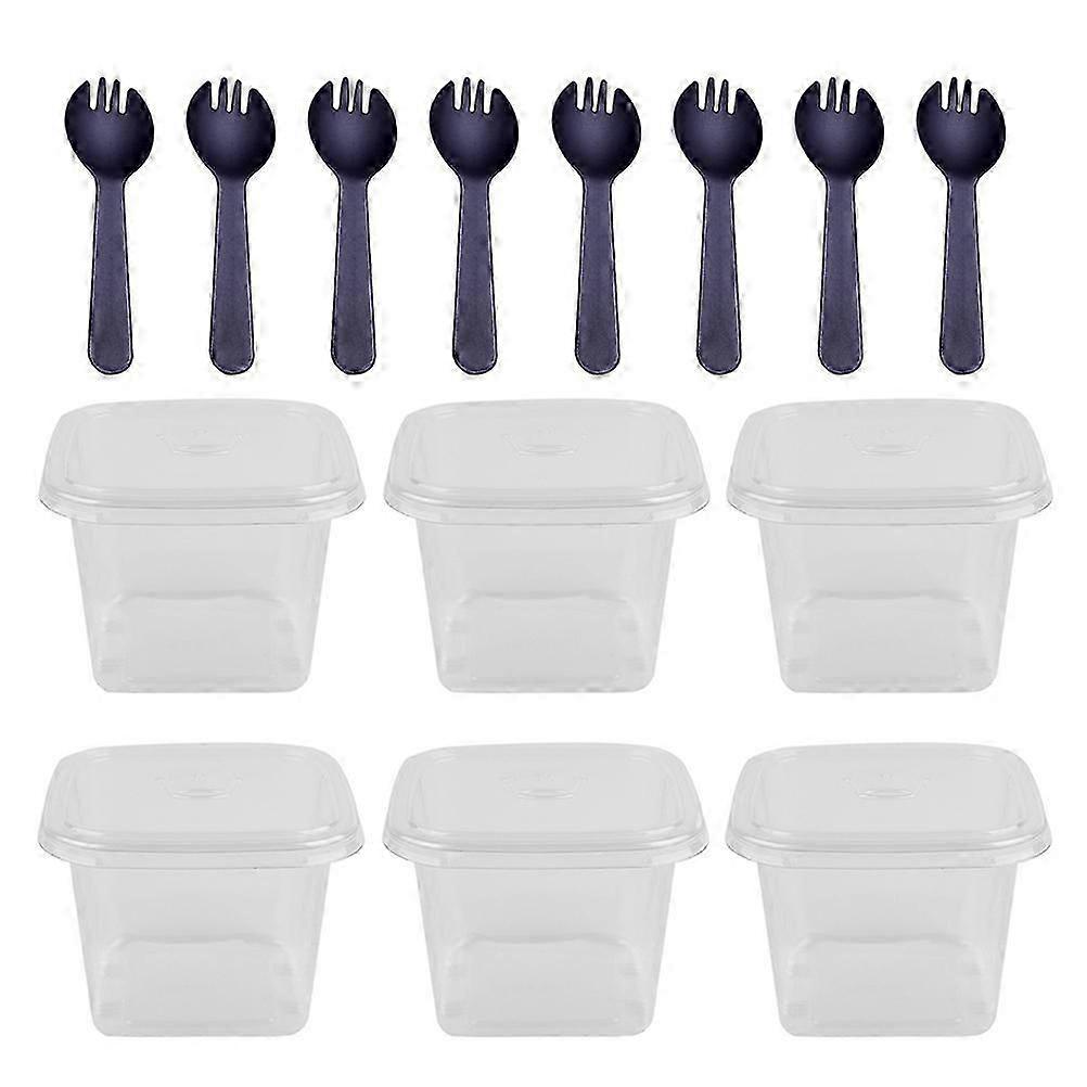 Disposable Cake Box Packaging Boxes for Portable Cake 50Sets