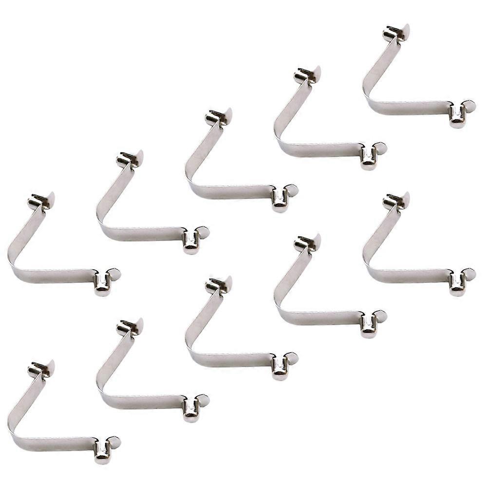 Stainless Steel Pool Clasp Spring Clips for Cable 10Pcs Replacement