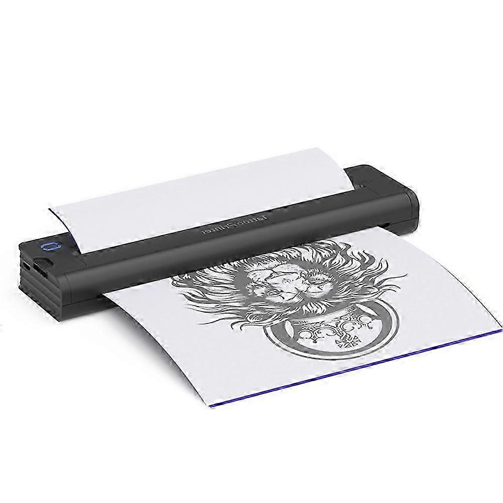 Automatic, fast tattoo stencil printer with Bluetooth function, portable and ideal compatible with small businesses, wireless