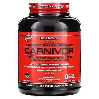 MuscleMeds, Carnivor, Bioengineered Beef Protein Isolate, Chocolate Peanut Butter, 4,14 lbs (1.876