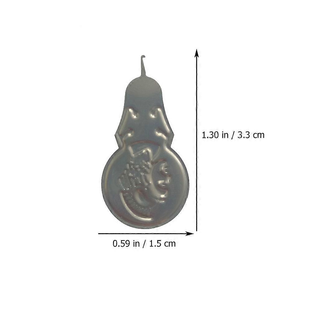 Aluminum Wire Loop Needle Threader for Hand Sewing 100Pcs Stitching Tool