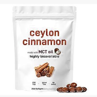Ceylon-Zimt mit MCT-Öl, 300 Weichkapseln, hoch bioverfügbar