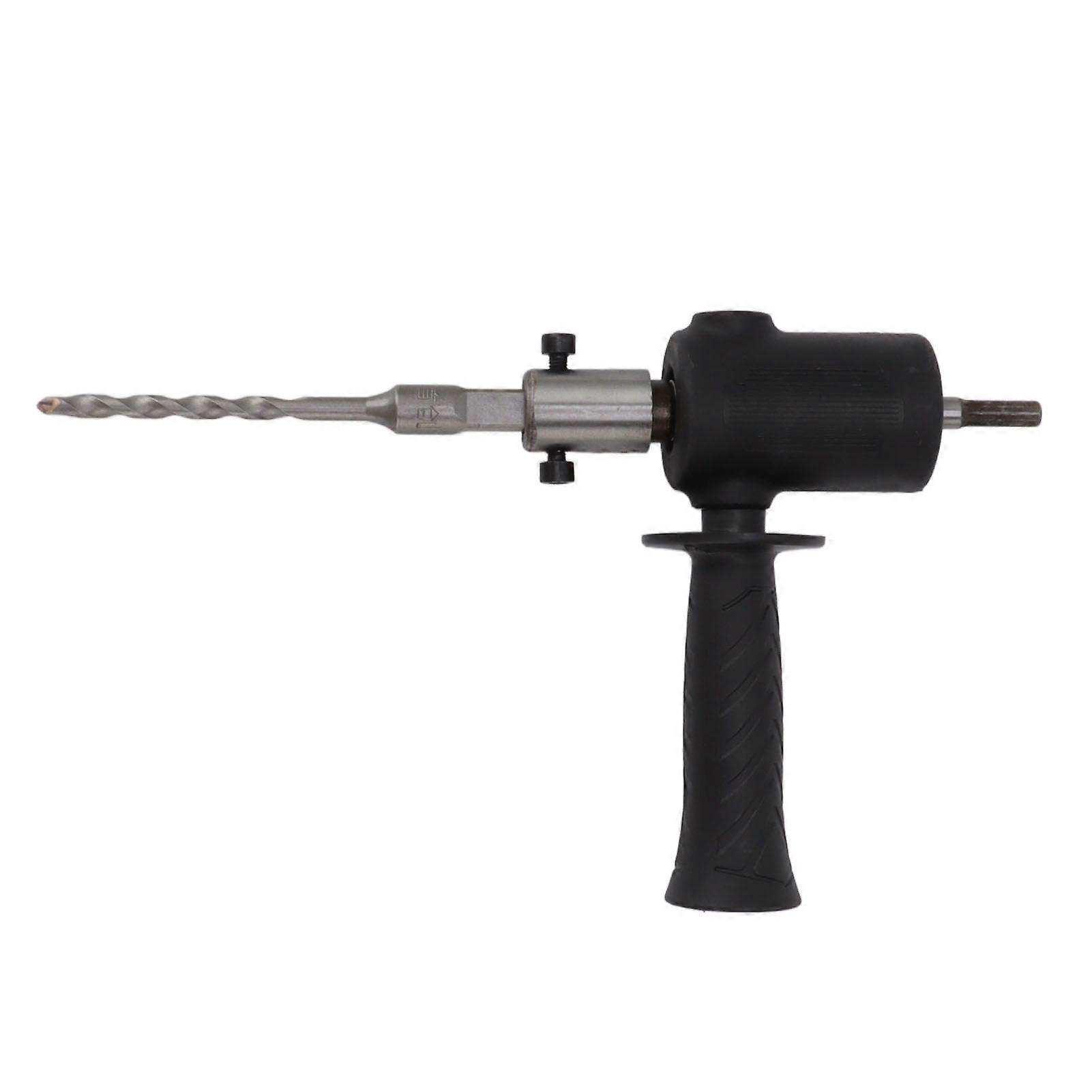 Electric Hammer Conversion Head Electric Hammer Drill Bit Hammer Drill Conversion Head Square Shank Black