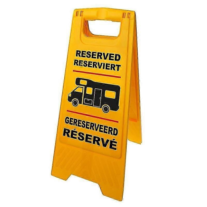 Platsskylt "Reserverad" fr husbil