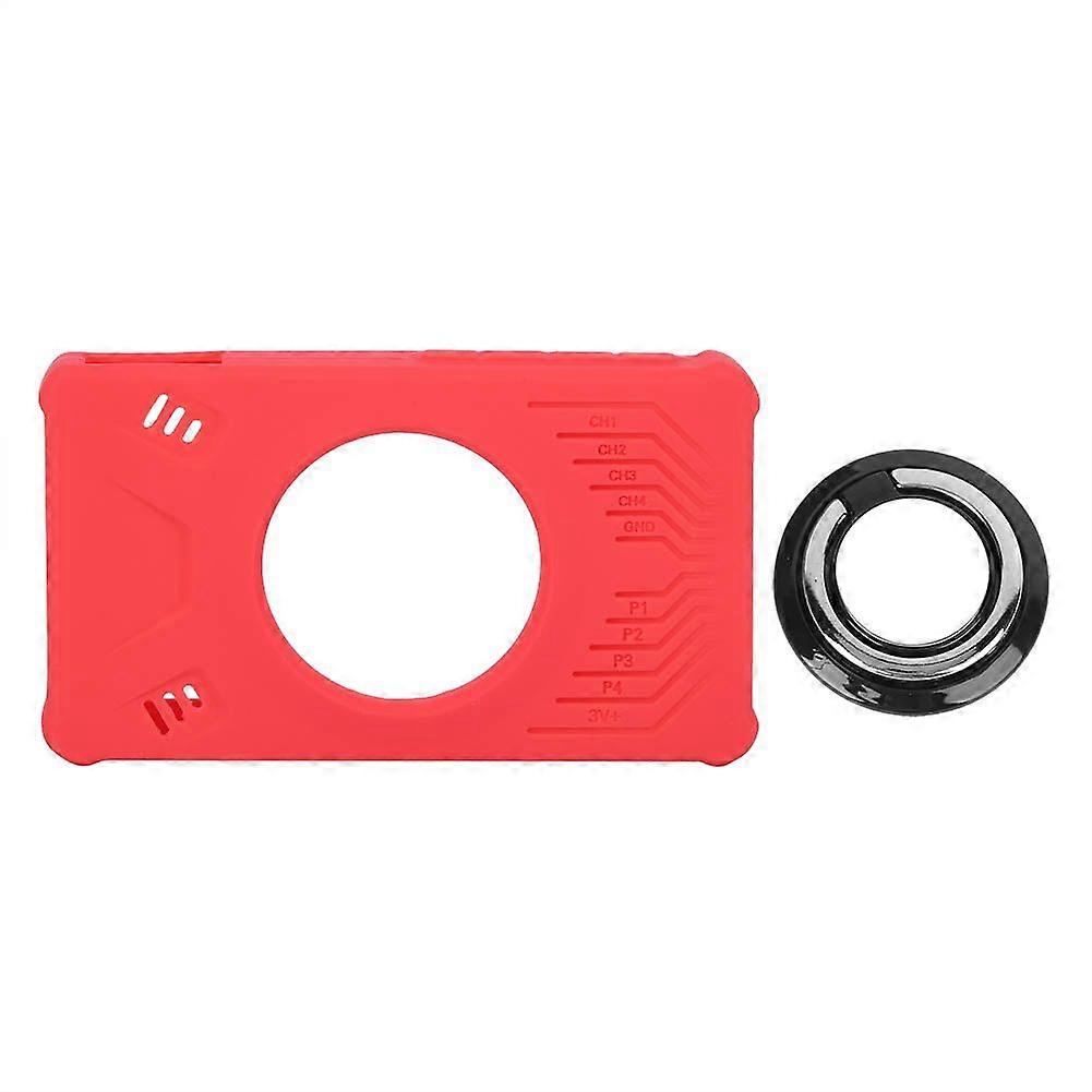 SC104 Soft Silicone Logic Analyzer Protective Cover Case Protector Fit for LA104 Logic AnalyzerRed