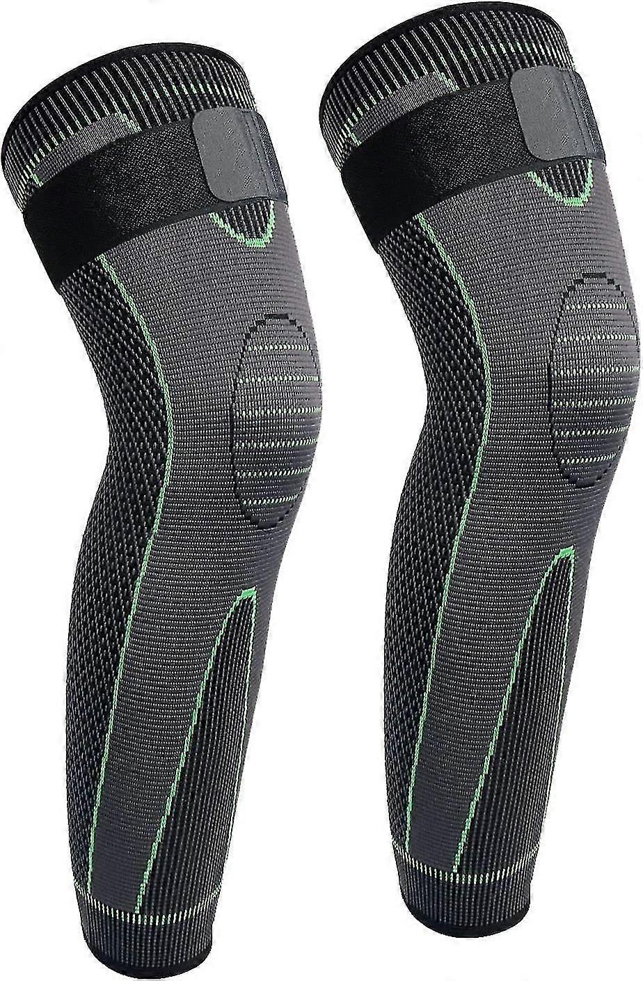 Maniche per gambe a compressione extra lunghe per donne e uomini - 1 paio