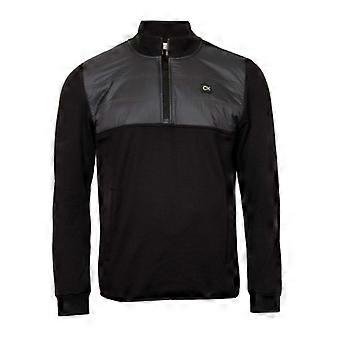 Calvin Klein Herren-Golfjacke mit halbem Reißverschluss