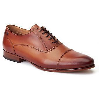 Base London Angelo Tan Leather Male Mens Formal Lace Up Shoes-12