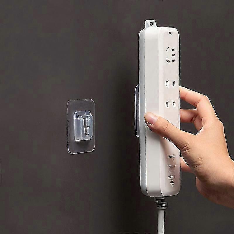 10pcs Traceless Wall Hanging Multifunction Plug-in Rack, Specification: Single 26-27
