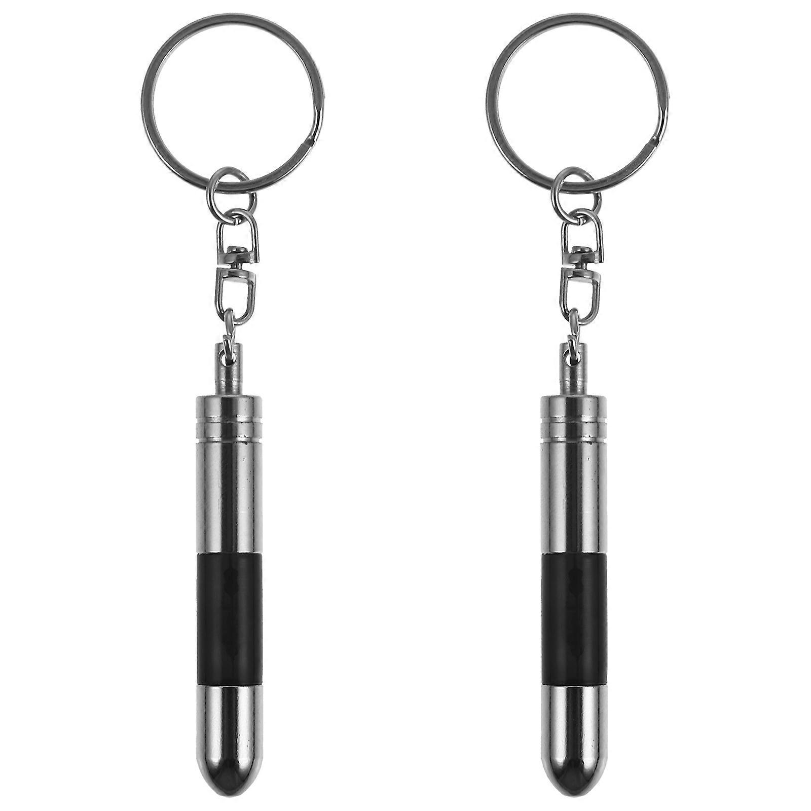 2pcs Car Static Eliminators Human Body Static Eliminators Anti-static Keychains