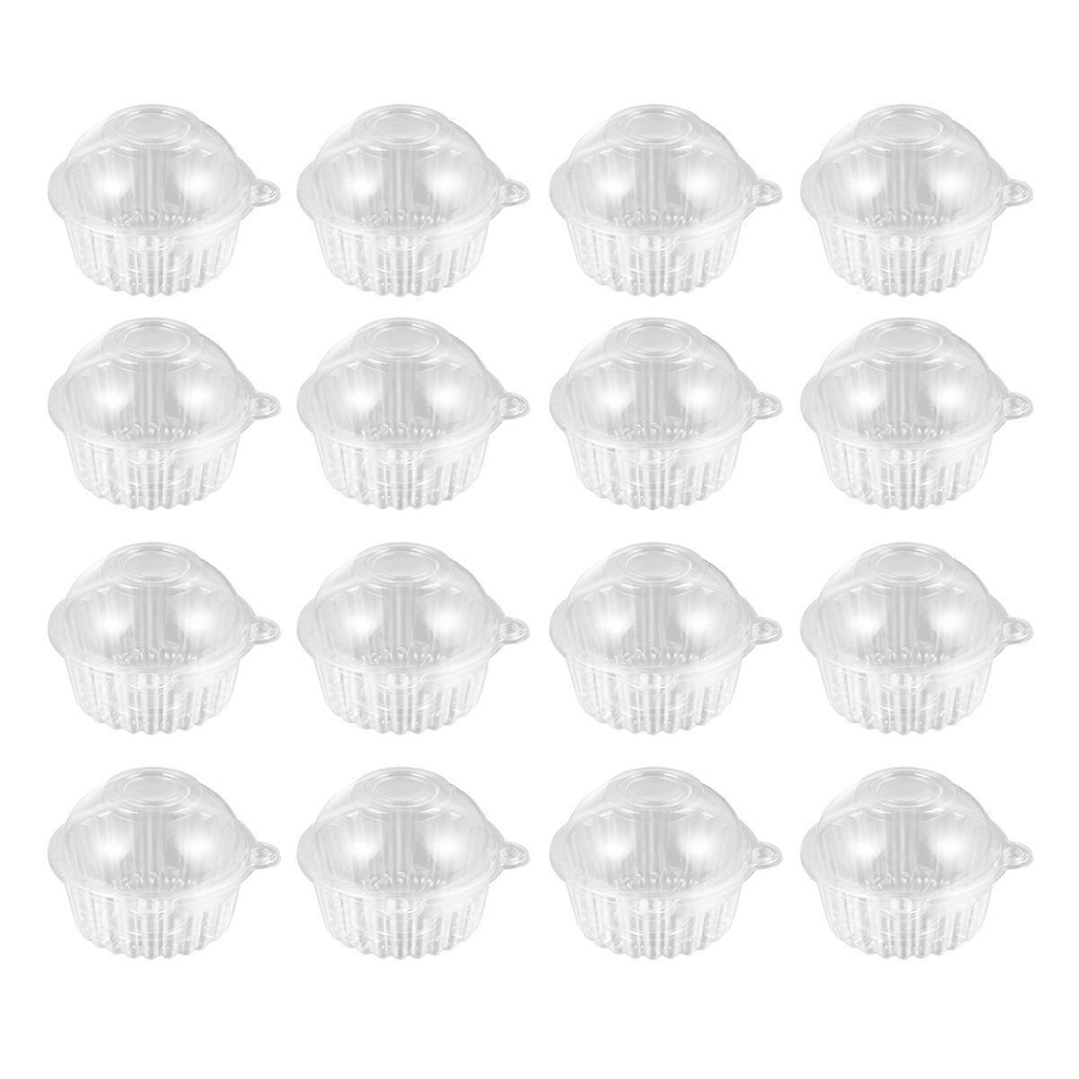 Owl Shape Plastic Boxes for Cake 1Set Set Transparent Pastry Containers