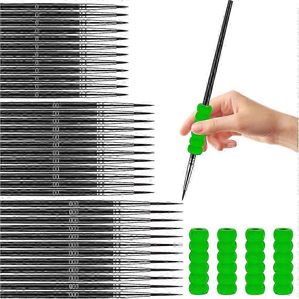 36 Pcs Detail Paint Brushes, Tiny Thin Paintbrushes Set