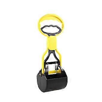 Small pooper scooper for large, medium and small dogsyellow
