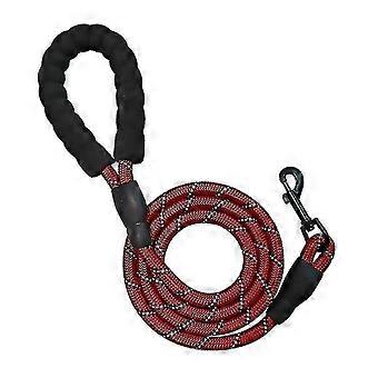 Heavy Dog Rope, With Comfortable Padded And Reflective Dog Rope, Suitable For Medium And Large Dogs -ljsm