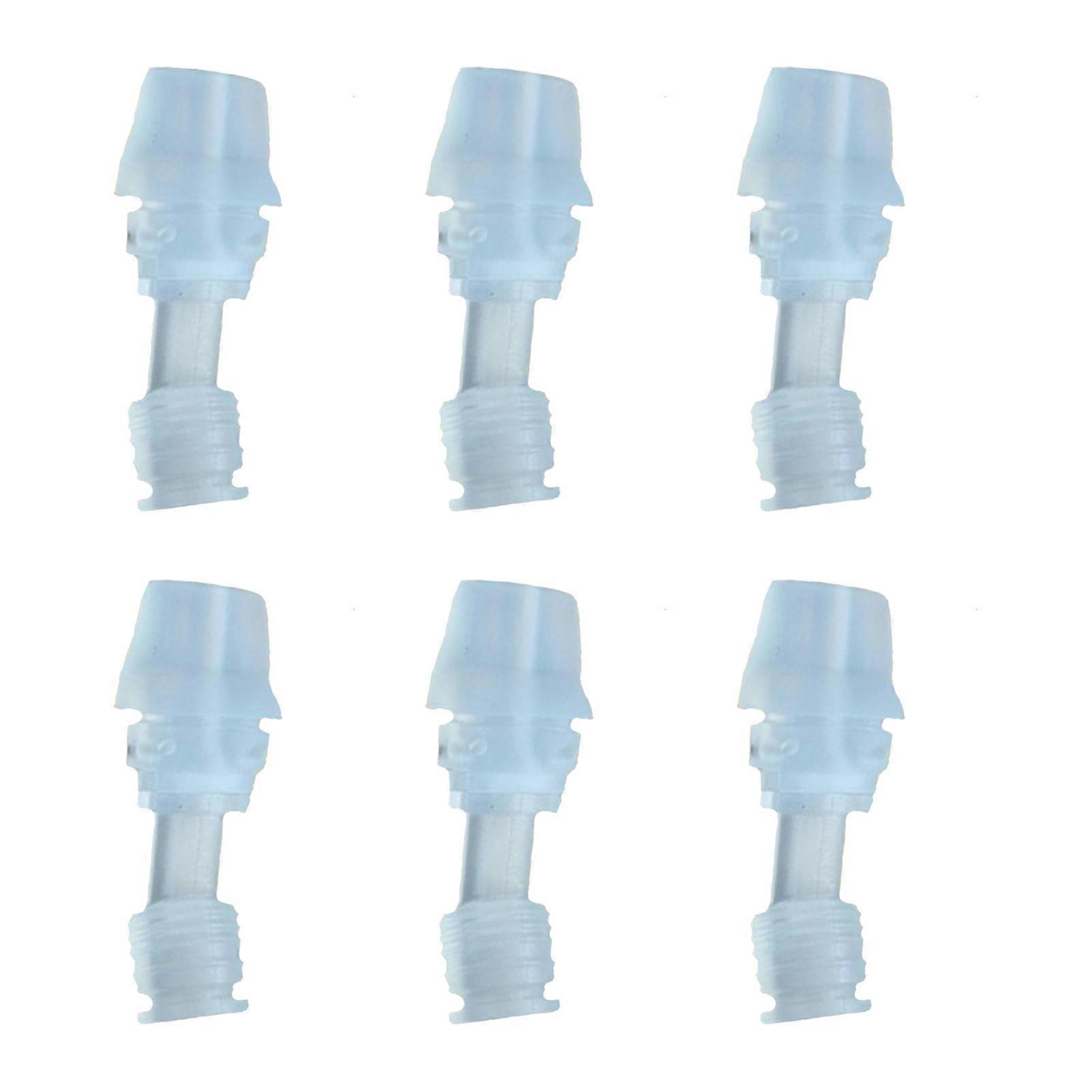 6 Pack Easy Install Bite Valve, Silicone Leak-Proof Bottle